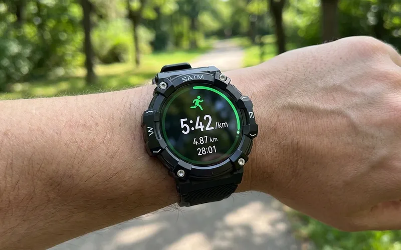 Tracking a workout on Vantrek X1